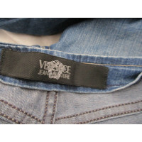 Versace Trousers Jeans fabric in Blue