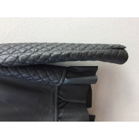 Valentino Garavani Jacket/Coat Leather in Grey
