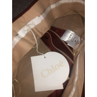 Chloé Hose aus Seide in Bordeaux