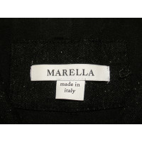 Marella Jas/Mantel Wol in Zwart