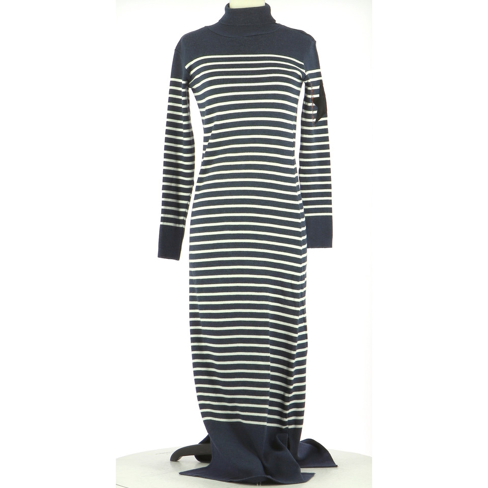 Jean Paul Gaultier Kleid aus Baumwolle in Blau