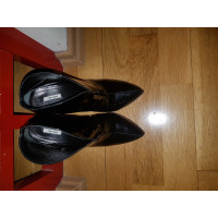 Miu Miu Ankle boots Patent leather in Black
