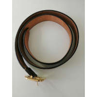 Louis Vuitton Riem Leer in Bruin