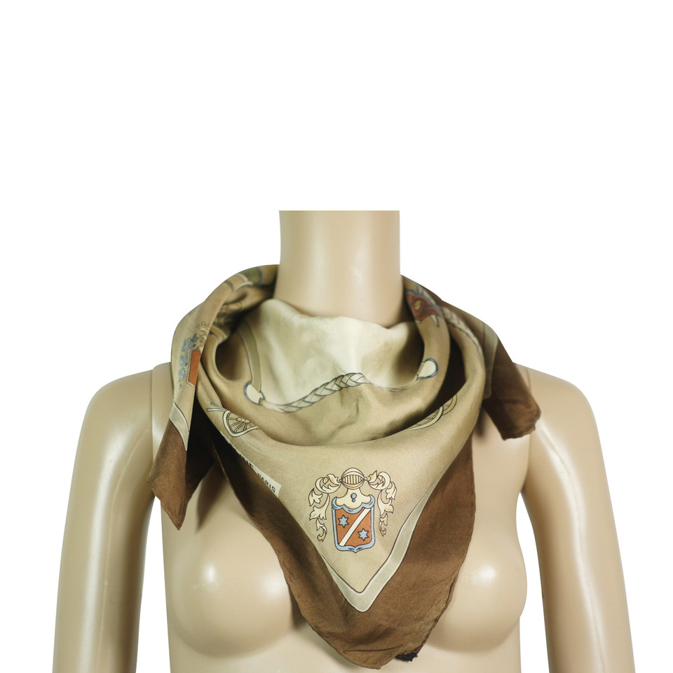 Céline Silk scarf with carriage motif