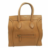 Céline Luggage Mini Leather in Brown