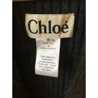 Chloé Jacket/Coat Cashmere in Grey
