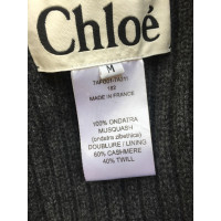 Chloé Jacke/Mantel aus Kaschmir in Grau