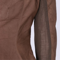 Rick Owens Jas/Mantel Leer in Bruin