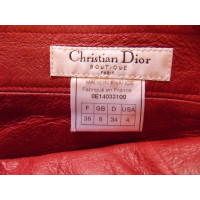 Christian Dior Skirt Leather in Bordeaux
