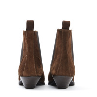 Hermès Ankle boots Suede in Brown