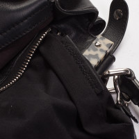 Fendi Peekaboo Bag aus Leder in Schwarz