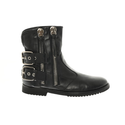 Giuseppe Zanotti Bottines en Cuir en Noir