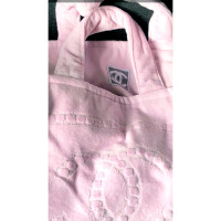 Chanel Shopper aus Baumwolle in Rosa / Pink