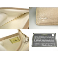 Chanel Bag/Purse Leather in Silvery