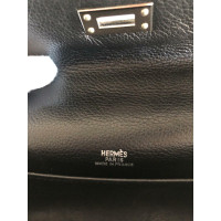 Hermès Kelly Clutch Leather in Black