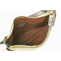 Salvatore Ferragamo Handbag Patent leather in Beige