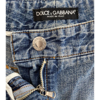 Dolce & Gabbana Short en Denim en Bleu