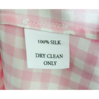 Hvn Dress Silk in Pink
