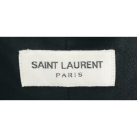 Saint Laurent Blazer aus Viskose in Schwarz