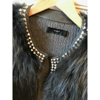 Rizal Jacket/Coat Fur in Grey