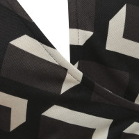 Diane Von Furstenberg Geometrische print omslag jurk
