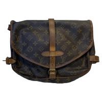 Louis Vuitton Saumur 30 Canvas in Brown