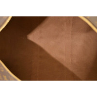 Louis Vuitton Keepall 45 Leer in Bruin