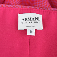 Armani Collezioni Kleid aus Seide in Fuchsia