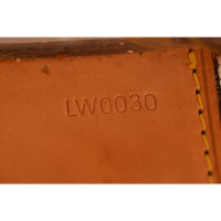 Louis Vuitton Tote bag Leer in Bruin