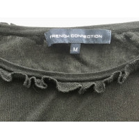 French Connection Top Viscose in Black