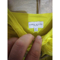 Karen Millen Vestito in Seta in Giallo