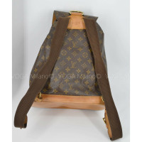 Louis Vuitton Montsouris Backpack GM31 Leer in Bruin
