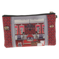 Moschino Love clutch with motif