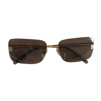 Chanel Lunettes de soleil en Marron