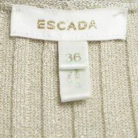 Escada Twin-Set in grigio argento