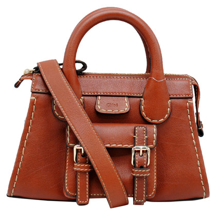 Chloé Edith Leather in Brown