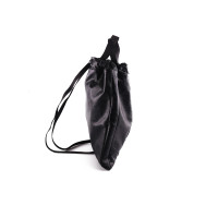 Balmain Rucksack aus Leder in Schwarz