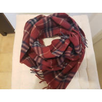 Burberry Schal/Tuch aus Wolle in Bordeaux
