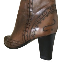 Sonia Rykiel Ankle boots Leather in Ochre