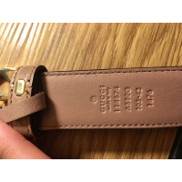 Gucci Belt Leather in Beige