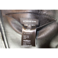 Strenesse Jacket/Coat Leather in Black