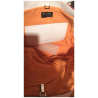 Chanel Shopper Cotton in Orange