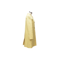 Chloé Jacke/Mantel aus Leinen in Gelb