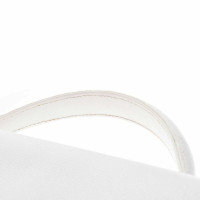 Chanel Sac Kelly aus Leder in Weiß
