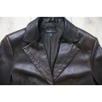 Arma Blazer Leather in Brown