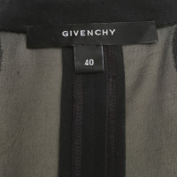 Givenchy Zijden blouse met tule en strass