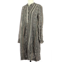 Antik Batik Dress Cotton in Grey