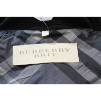 Burberry Jacke/Mantel aus Wolle in Schwarz
