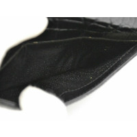 Longines Handtasche aus Leder in Schwarz