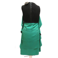 Bottega Veneta Dress Silk in Turquoise